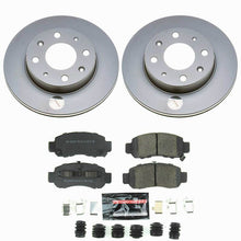 Load image into Gallery viewer, Power Stop 00-06 Honda Insight Front Z23 Coated Brake Kit