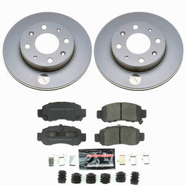 Power Stop 00-06 Honda Insight Front Z23 Coated Brake Kit