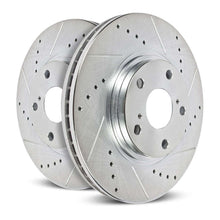 Load image into Gallery viewer, Power Stop 14-19 Jeep Cherokee Rear Evolution Drilled &amp; Slotted Rotors - Pair