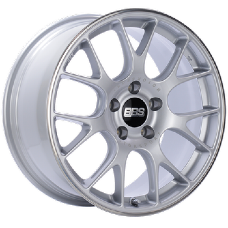 BBS CH-R 19x10 5x130 ET38 CB71.6  Brilliant Silver  - 82mm PFS/Clip Req.