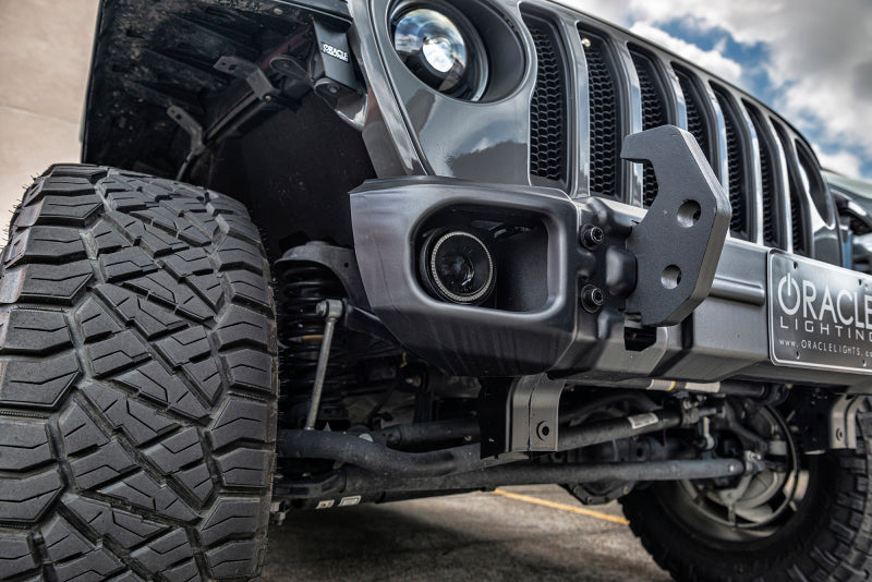 Oracle Jeep Wrangler JL/Gladiator JT Sport High Performance W LED Fog Lights - White NO RETURNS