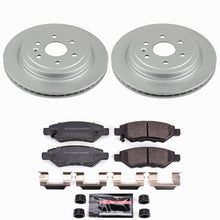 Load image into Gallery viewer, Power Stop 10-16 Cadillac SRX Rear Z23 Coated Brake Kit