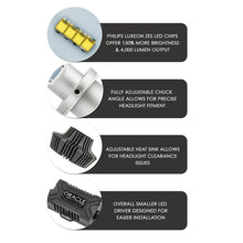 Load image into Gallery viewer, Oracle H1 4000 Lumen LED Headlight Bulbs (Pair) - 6000K NO RETURNS