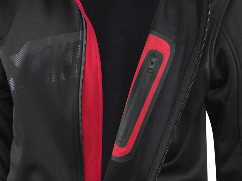 Akrapovic Mens Corpo Softshell Jacket Black - 3XL