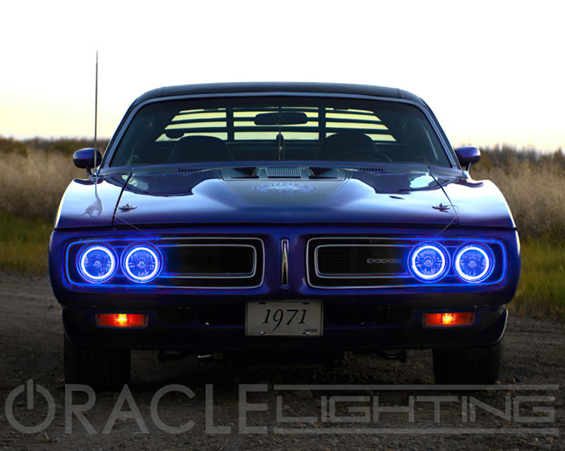 Oracle Pre-Installed Lights 5.75 IN. Sealed Beam - ColorSHIFT Halo NO RETURNS