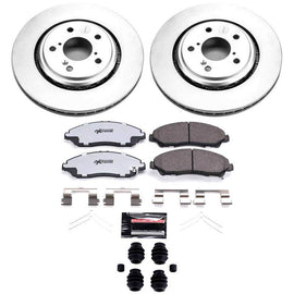 Power Stop 17-20 Acura MDX Front Z36 Coated Truck & Tow Brake Kit