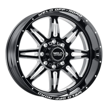 Load image into Gallery viewer, Weld Cheyenne 20x10 / 8x180 / 4.75 BS / 124.3 HB - Gloss Black Milled - Non-BL Wheel
