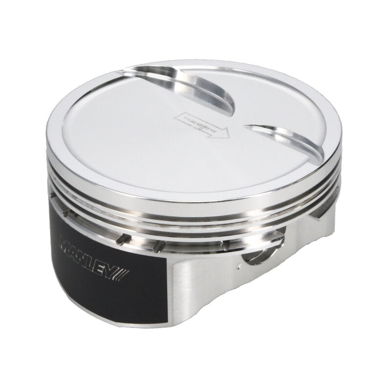 Manley Chevrolet LS Piston Set - 4.065in Bore 1.115in CH, -10.00 CC