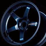 Advan GT Premium Version 19x9.5 +22 5-112 Racing Titanium Blue Wheel