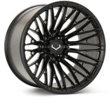 Vossen VFX-04 22x10 - 6x135 - ET18 - Super Deep - 87.1 - Satin Black Wheel