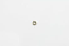 Load image into Gallery viewer, Wilwood nut 5/16-24 nylock shoulder std pattern zinc type ii gold