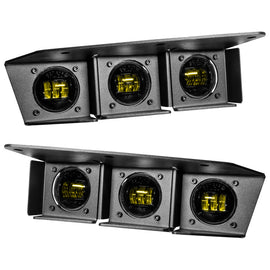 ORACLE Lighting 21-22 Ford Bronco Triple LED Fog Light Kit for Steel Bumper - Yellow NO RETURNS
