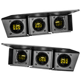 ORACLE Lighting 21-22 Ford Bronco Triple LED Fog Light Kit for Steel Bumper - Yellow NO RETURNS