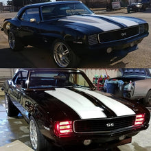 Load image into Gallery viewer, Oracle Pre-Installed Lights 7 IN. Sealed Beam - Red Halo NO RETURNS
