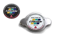 Load image into Gallery viewer, GReddy Type-S No Relief Radiator Cap Most Nissan/Subaru/Mazda/Mitsubishi/Some Toyota - Polished