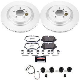 Power Stop 13-22 Land Rover Range Rover Rear Z36 Coated Truck & Tow Brake Kit