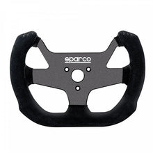 Load image into Gallery viewer, Sparco F10A Suede Black Steering Wheel