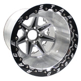 Race Star 72 ValStar 15x12 / 5x4.75BC / 6.5BS / 3.072in CB / Machined w/Black Accents Wheel