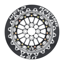 Load image into Gallery viewer, Weld Tuner Import 15x8 / 4x100mm BP / 5in. BS Black CTR Black Single Beadlock MT