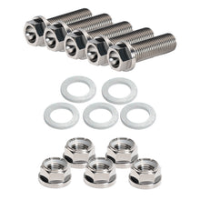 Load image into Gallery viewer, Wilwood bolt kit axle clamp 3/8-24X1.125 LG titanium
