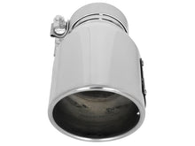 Load image into Gallery viewer, aFe MACH Force-Xp Universal Exhaust Tip 3 IN Inlet x 4-1/2 IN Outlet x 9 IN L- Polished Tip