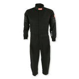 RaceQuip Black Trim SFI-1 JR. Suit - Kids Large