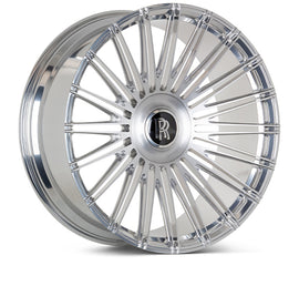 VOSSEN FORGED S17-14 - 21X9 - 5X112 - ET15 - BRUSHED GLOSS CLEAR - G70 7 SERIES - Incl. Floating Cap