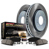 Power Stop 20-22 Toyota Prius Prime Front and Rear Semi-Coated Rotor Kit