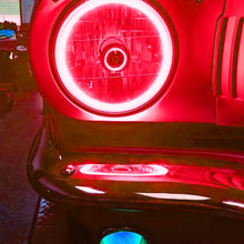 Load image into Gallery viewer, Oracle Pre-Installed Lights 7 IN. Sealed Beam - Red Halo NO RETURNS