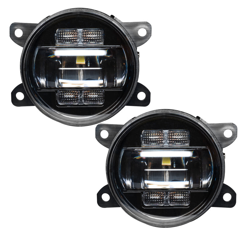 Oracle 4in High Performance LED Fog Light (Pair) - 6000K NO RETURNS