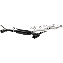 Load image into Gallery viewer, MagnaFlow Cat-Back SS 2.5in Dual Split Rear 4in Black Tip 11-16 Jeep Grand Cherokee 5.7L V8/3.6L V6