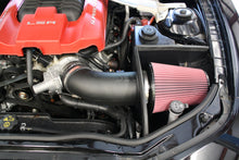 Load image into Gallery viewer, JLT 12-15 Chevrolet Camaro ZL1 Black Textured Big Air Intake Kit w/Red Filter - Tune Req