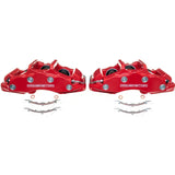 Power Stop 06-13 Chevrolet Corvette Front Red Calipers - Pair