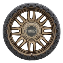 Load image into Gallery viewer, Weld Off-Road Swift 17x9in - 8x180 BP - ET-12 - 124.3mm CB - Satin Bronze Wheel &amp; Black Ring
