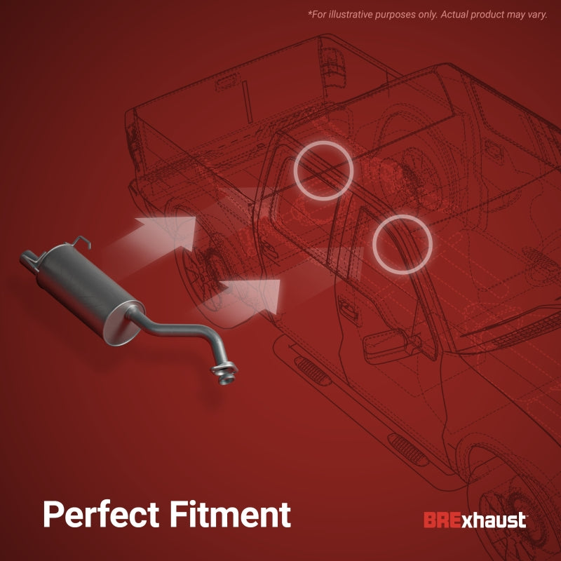 BRE Exhaust 09-13 Honda Fit 1.5L Muffler Kit