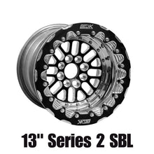 Load image into Gallery viewer, Belak 13x11 / 5in BS / 4x100 BP / High Pad Series 2 Wheel- Dbl Beadlock Billet (Small Brake Kit Req)