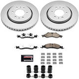 Power Stop 07-09 Ford Expedition Front Z36 Coated Truck & Tow Brake Kit