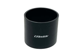 GReddy 80mm x 80mm Silicone Straight Hose - Black