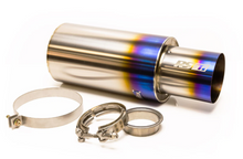 Load image into Gallery viewer, GReddy Universal 3in 3-Bolt Tip Revolution Ti Muffler