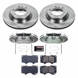 Power Stop 15-22 Toyota 4Runner Front Autospecialty Kit w/Cals