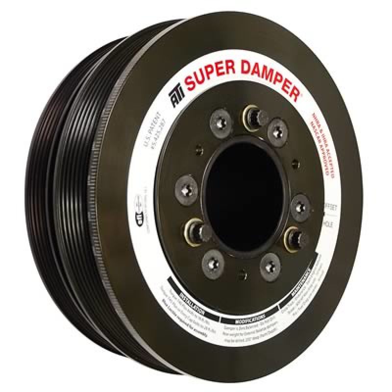 ATI Damper - 7.425in - Steel LW - 6/4 Grv - LS3 Camaro - 10-15 - Gen 3 Vortec Truck - LS - 3 Ring