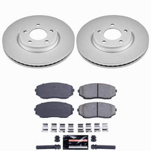 Load image into Gallery viewer, Power Stop 07-09 Ford Edge Front Z23 Coated Brake Kit