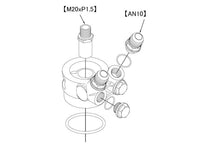 Load image into Gallery viewer, GReddy STD High Block Oil Cooler Assembly - M20xP1.5 10 AN