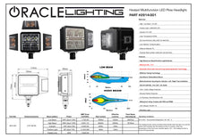 Load image into Gallery viewer, Oracle Lighting Multifunction LED Plow Headlight with Heated Lens 5700K NO RETURNS