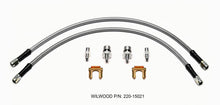 Load image into Gallery viewer, Wilwood Flexline Kit 18 inch -3 3/8-24 IF 1/8 NPT Straight