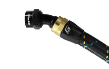 Load image into Gallery viewer, GReddy AN10 30 DEGREE HOSE END SWIVEL BLACK/GOLD ANODIZED