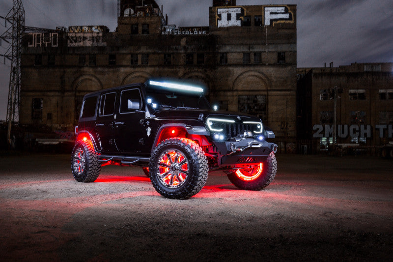 Oracle LED Illuminated Wheel Rings - ColorSHIFT - 15in. - ColorSHIFT No Remote NO RETURNS