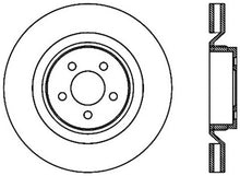 Load image into Gallery viewer, StopTech Power Slot 06-07 Chrysler SRT-8 Front Left Cryo Slotted Rotor