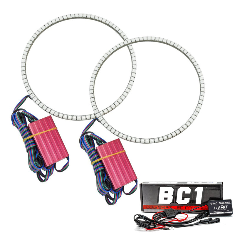 Oracle Jeep Wrangler JL/JT LED Surface Mount Headlight Halo Kit - w/ BC1 Controller NO RETURNS