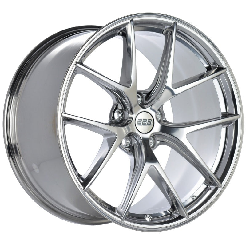 BBS CI-R 19x9 5x120 ET44 Ceramic Polished Rim Protector Wheel -82mm PFS/Clip Required